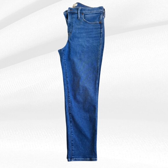 Madewell Stovepipe Jeans 31 Medium Wash Fair Trade Certified Straight Leg Denim - Picture 4 of 17